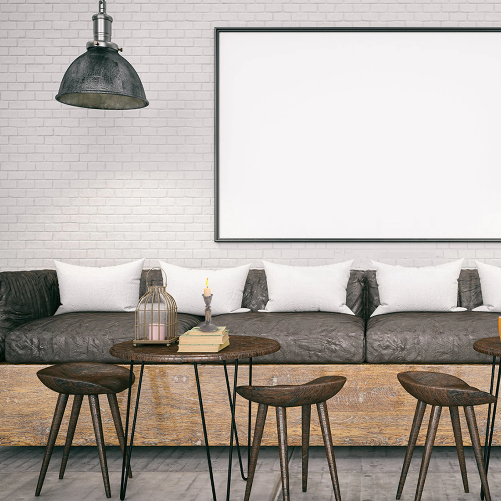 

1Pcs Candlestick Resin Vintage Design Stable Base Romantic Accessory French Style Sconce Home Decor Assorted