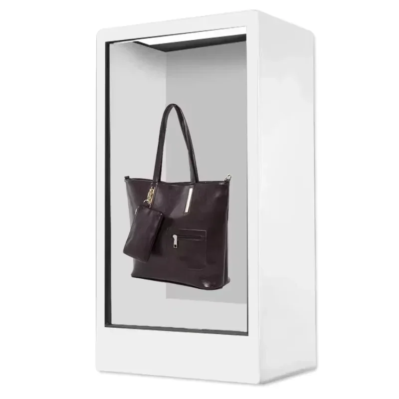 Hot Sales21.5 32 43 49 55 65 86 Inch Totem Advertising See Through Holographic 3d Transparent Lcd Display Box