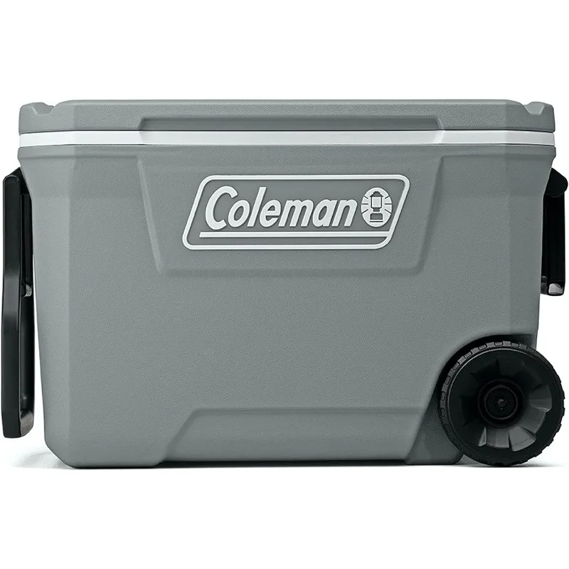 

Coleman 316 Series Insulated Portable Cooler with Heavy Duty Wheels, Leak-Proof Wheeled Cooler with 100+ Can Capacity,for Beach