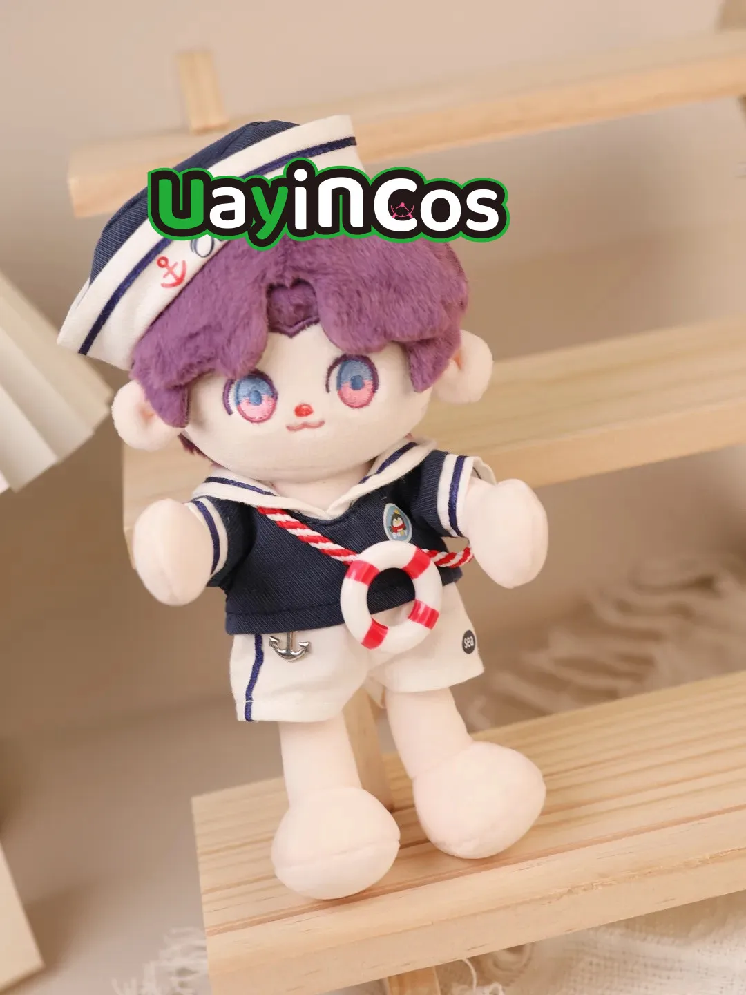 18cm Love and Deepspace Caleb Sylus Rafayel Zayne Xavier Stuffed Plushies Doll Clothes Anime Game Ornaments Toy Cosplay Costume