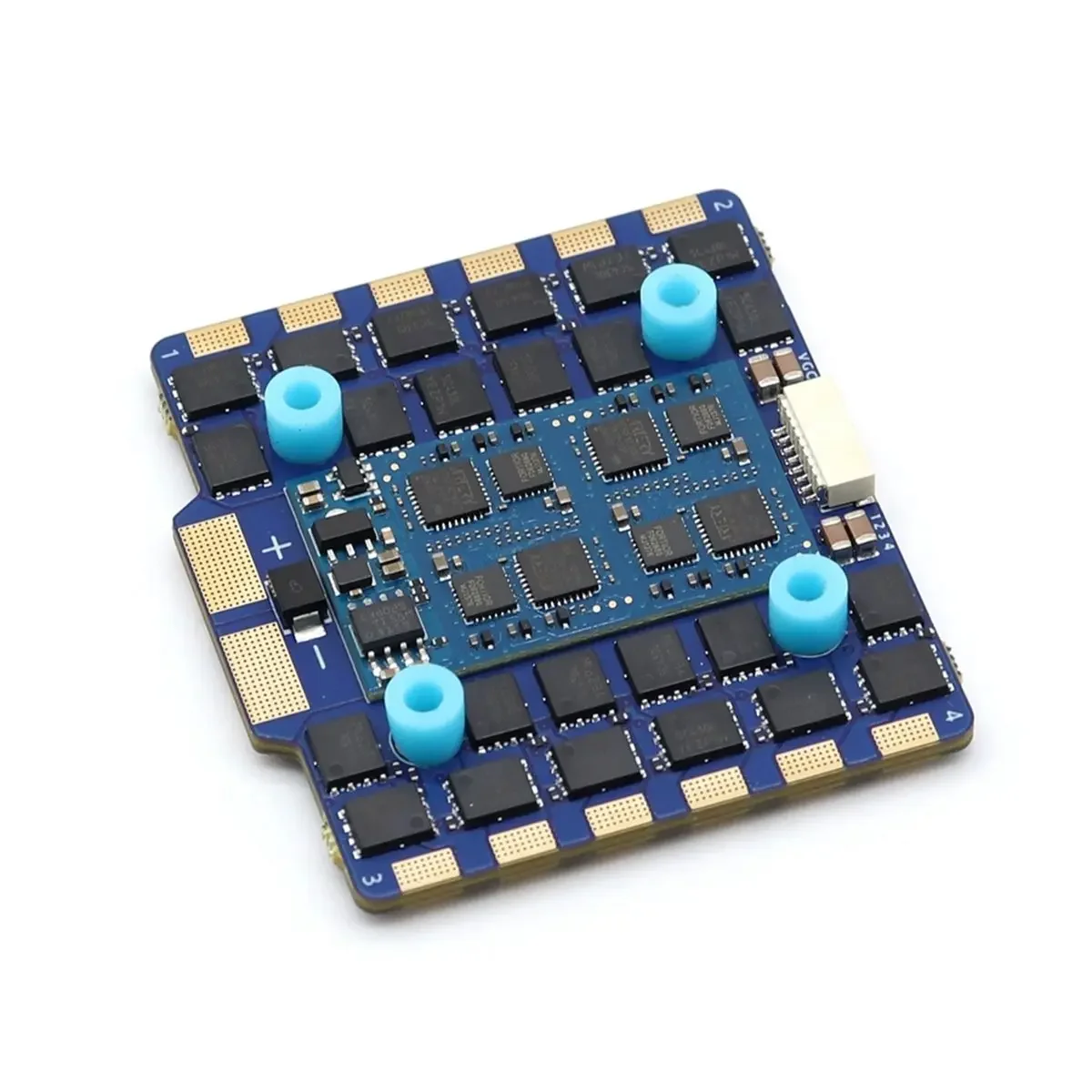 AvaCoreNew Electronics F405 V2 Stack 8S AM32 100A 4in1 ESC+F405 FC Support Beataflight/INAV/ for 13inch 15inch RC FPV Drones