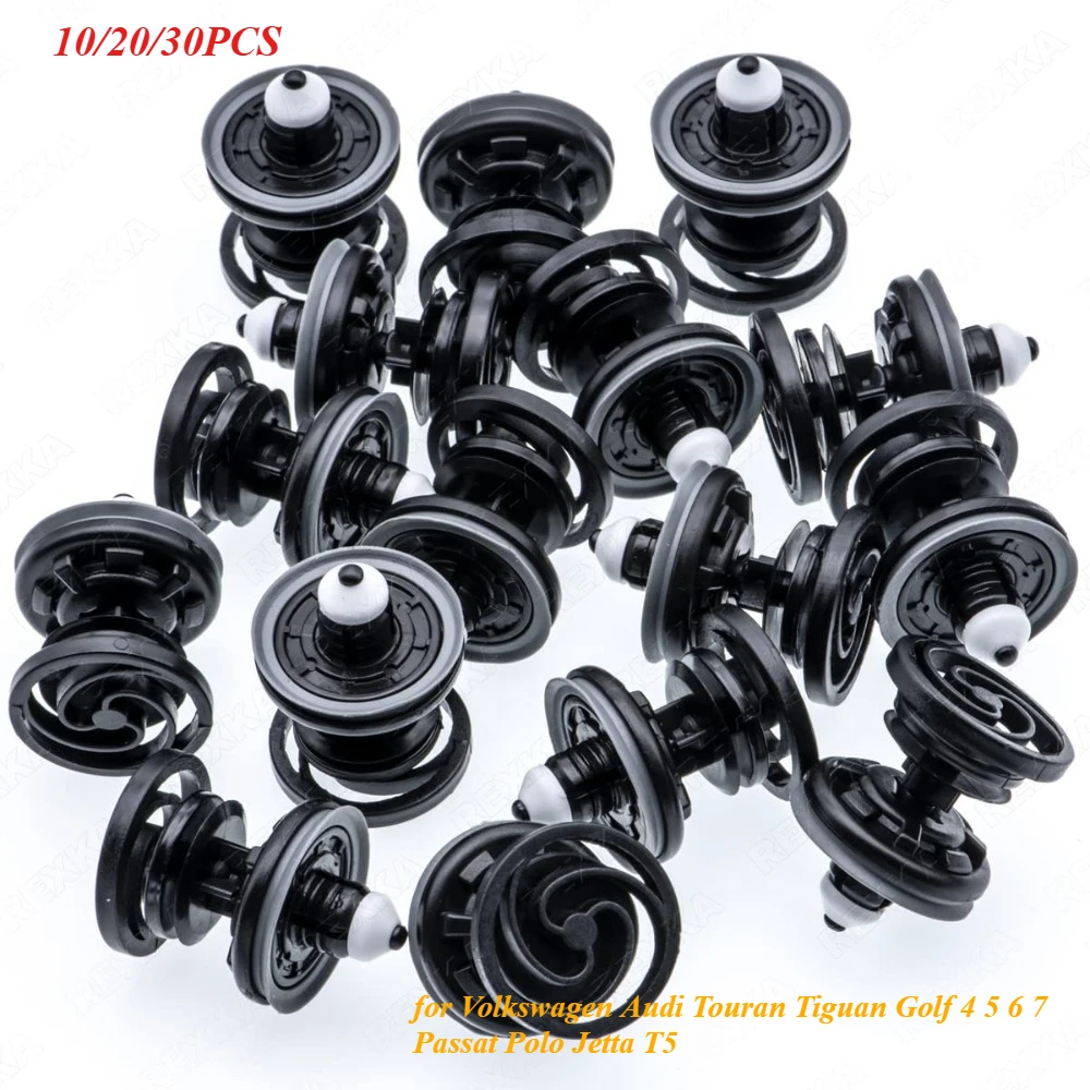 Car Interior Door Panel Push Card Clip 7L6868243 Fastener for Volkswagen Audi Touran Tiguan Golf 4 5 6 7 Passat Polo Jetta T5