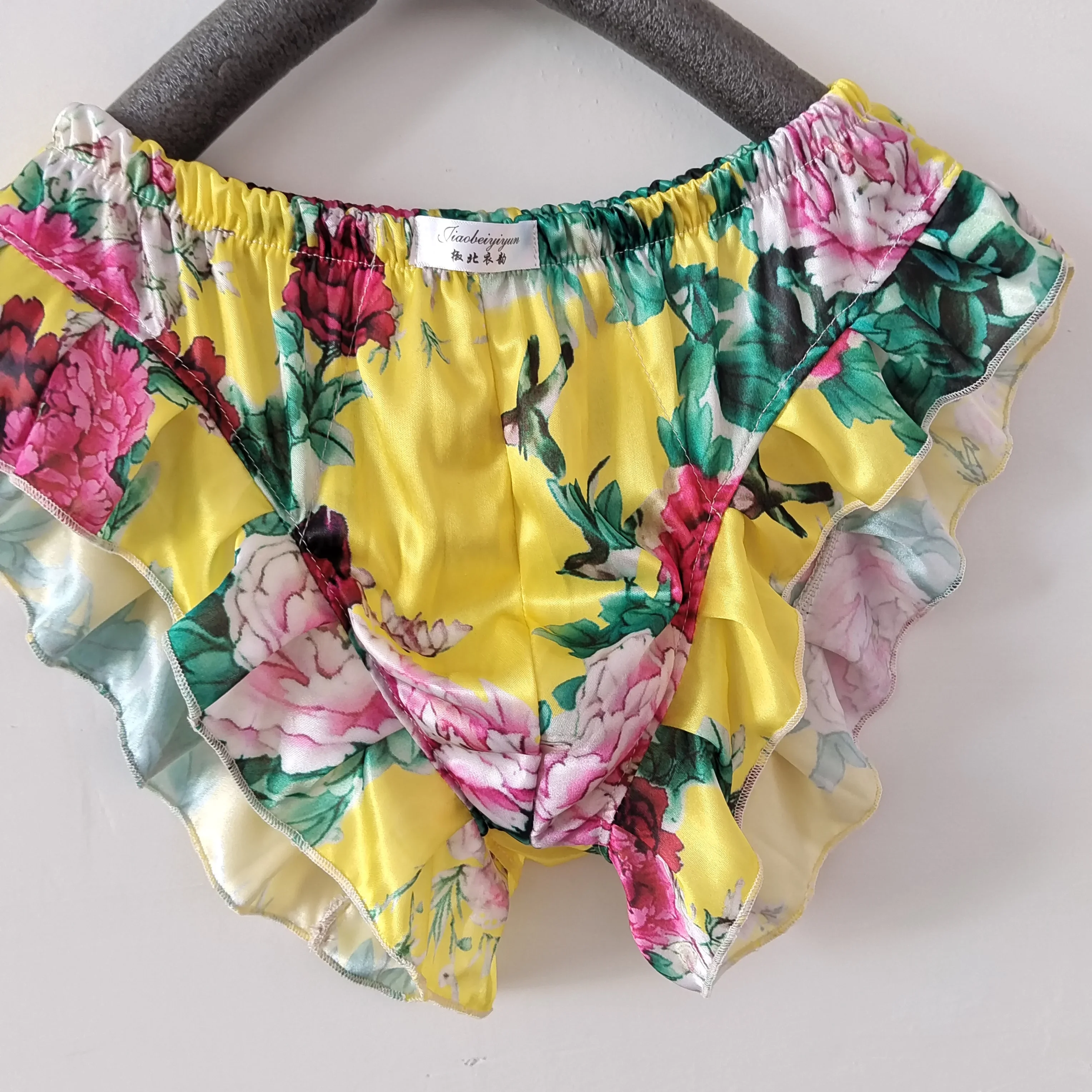 Man's Handmake Silky Touch Panties Briefs