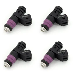 4Pcs 8200132259 Fuel Injector For Renault Megane 1.6 16v 31 T. KM Replacement Nozzle Injection Petrol H132259