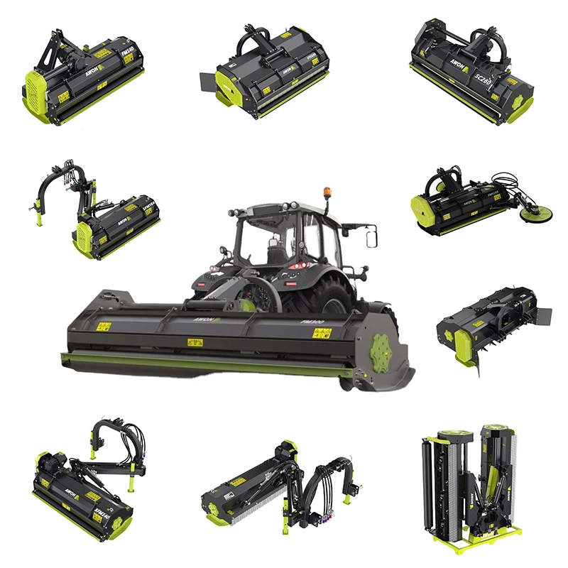

Lucky Store Exclusive Products——Farm standard FM 100-120-140-160 agriculture rear mounted garden flail lawn mower for light trac