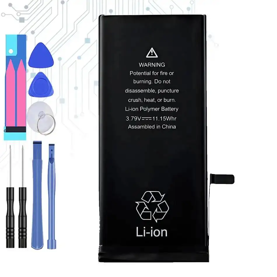 

Аккумулятор мобильного телефона 2942 мАч, безопасный стабильный для Apple Iphone XR