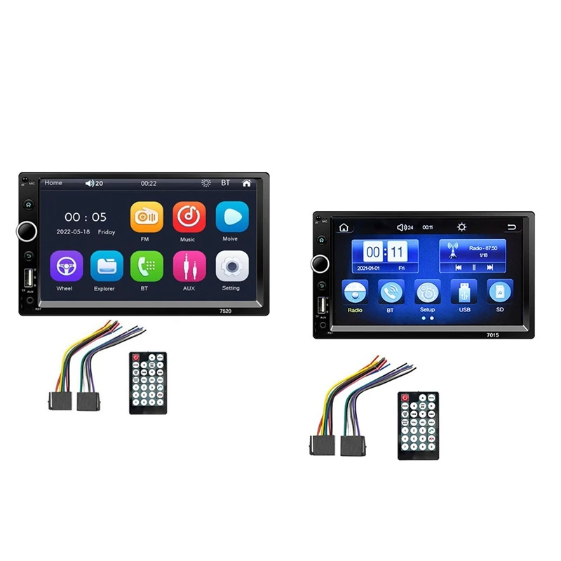 

Black Player 7Inch HD Autoradio Multimedia MP5 Player Car Audio 7520 Common Standard(No Support Carplay)