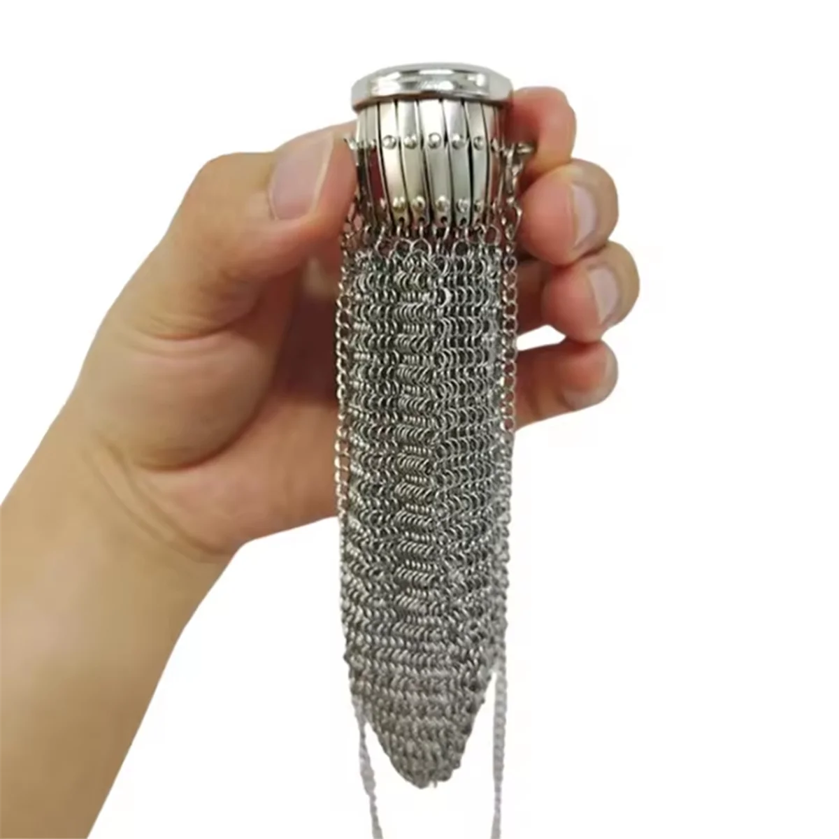 

New 1920'S English Coin Purse Retro Collection Jewelry Storage Collectible Coin Stainless Medieval Steel Purse Gifts