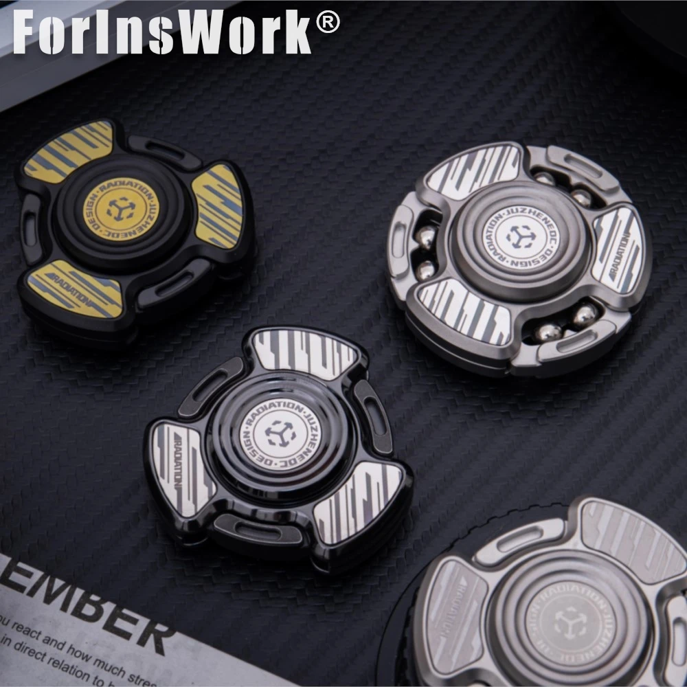 JUZHEN Radiation Armor-Opening Top Hand Spinner Fidget Spinner Magnetic Toy