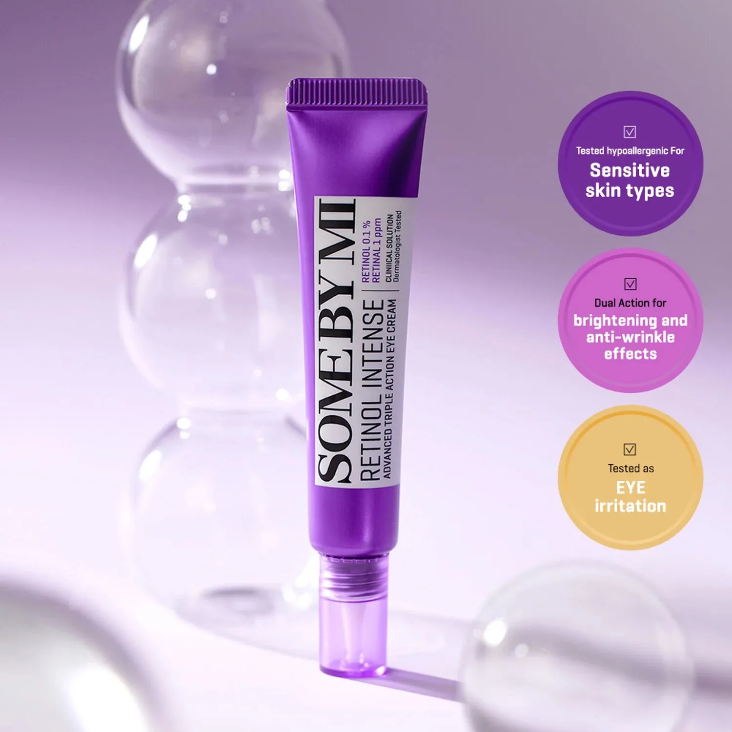 

Крем для глаз Triple Action SOME BY MI Retinol Intense Advanced - Уход за тонкими линиями и темными кругами для глазPerfect figure body magic