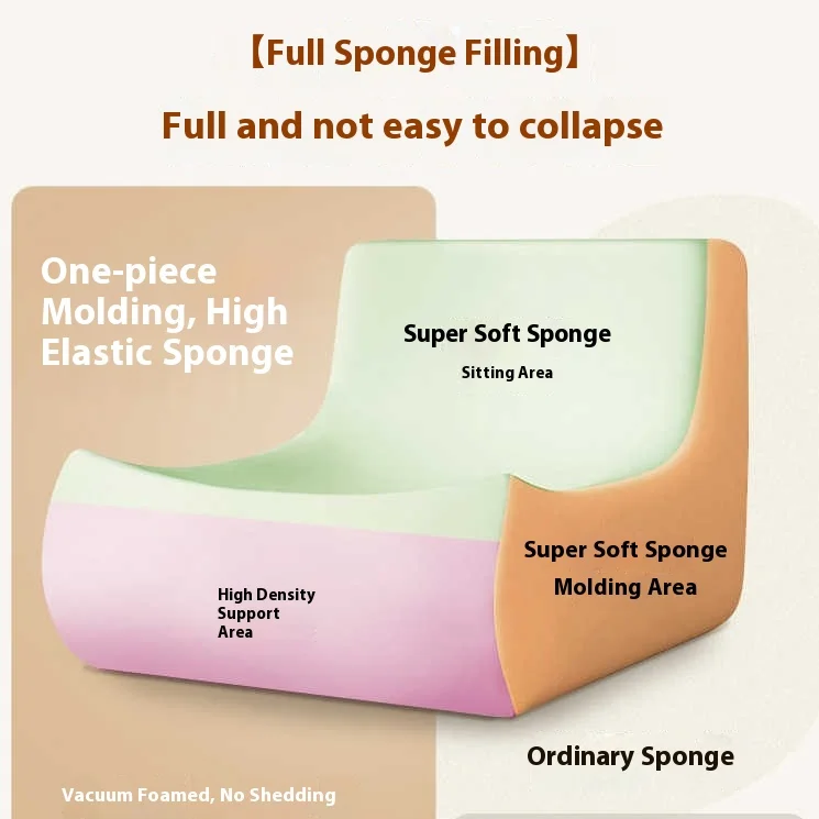 أريكة مضغوطة كاتربيلر أريكة استرخاء كتلة الرجعية الشمال مصمم غير رسمي غرفة المعيشة غرفة نوم أريكة واحدة مربع 2025