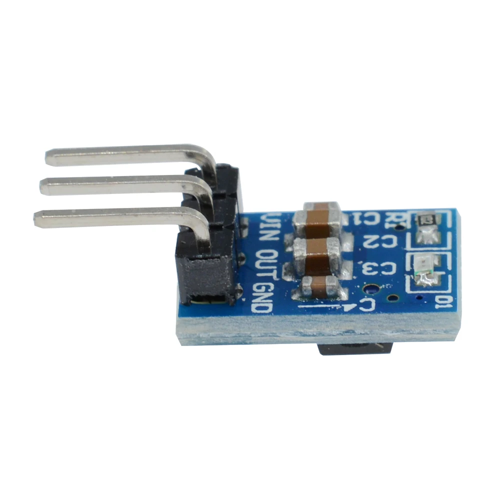 DC4.5V-7V to 3.3V Step-Down Module Voltage Regulator Down Power Supply Buck Module 3 Pins AMS1117 800mA Adjustable Boost Board