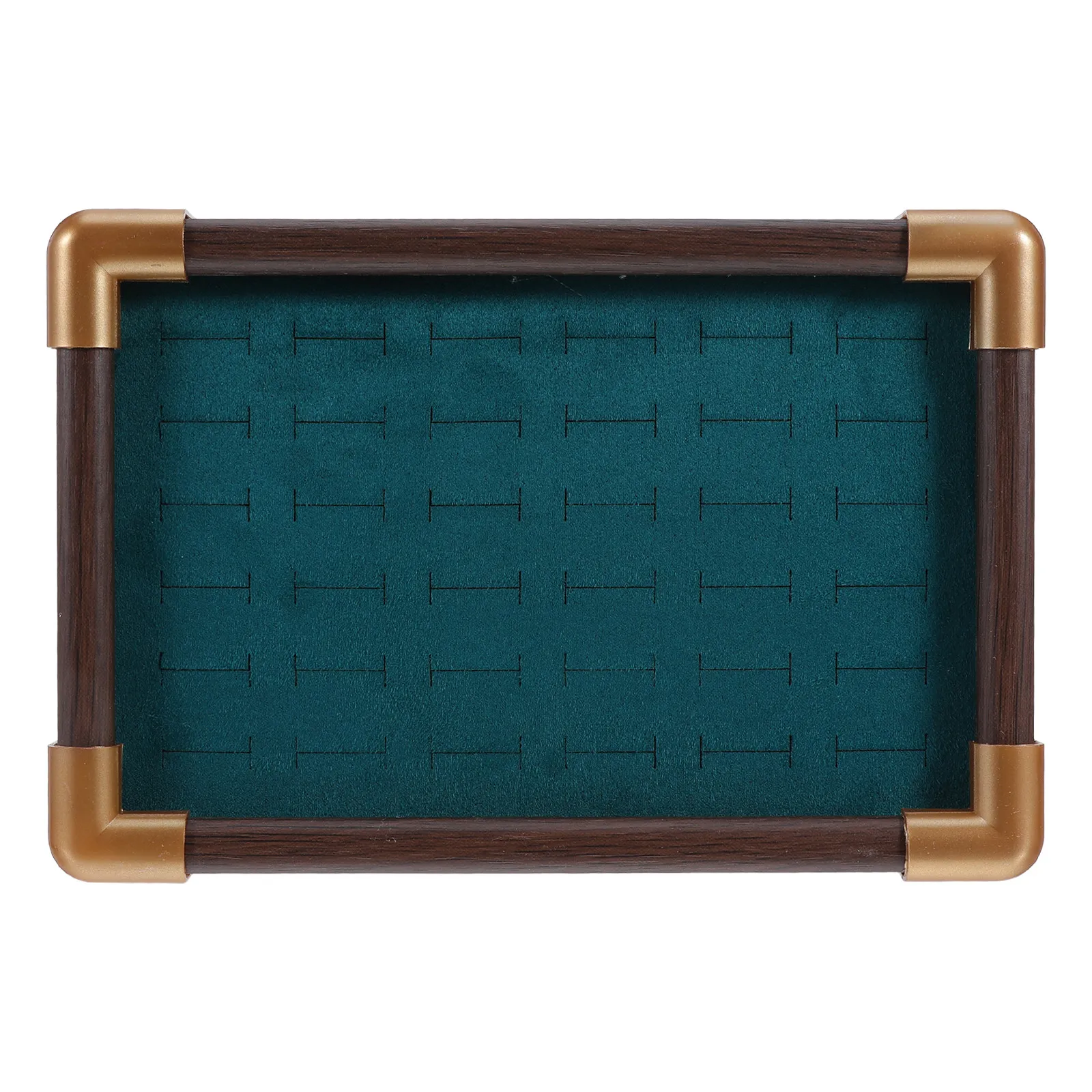 

Подставка-органайзер для ювелирных изделий из массива дерева на 36 отделений для колец и серег, для прилавка, витрины магазина, дома, деревянная демонстрационная подставка