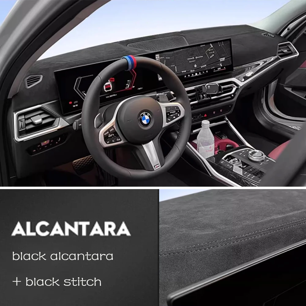 

Car Dashboard Cover in Alcantara for BMW 3 Series 2022 Mat Shade Cushion Pad Carpets Accessories