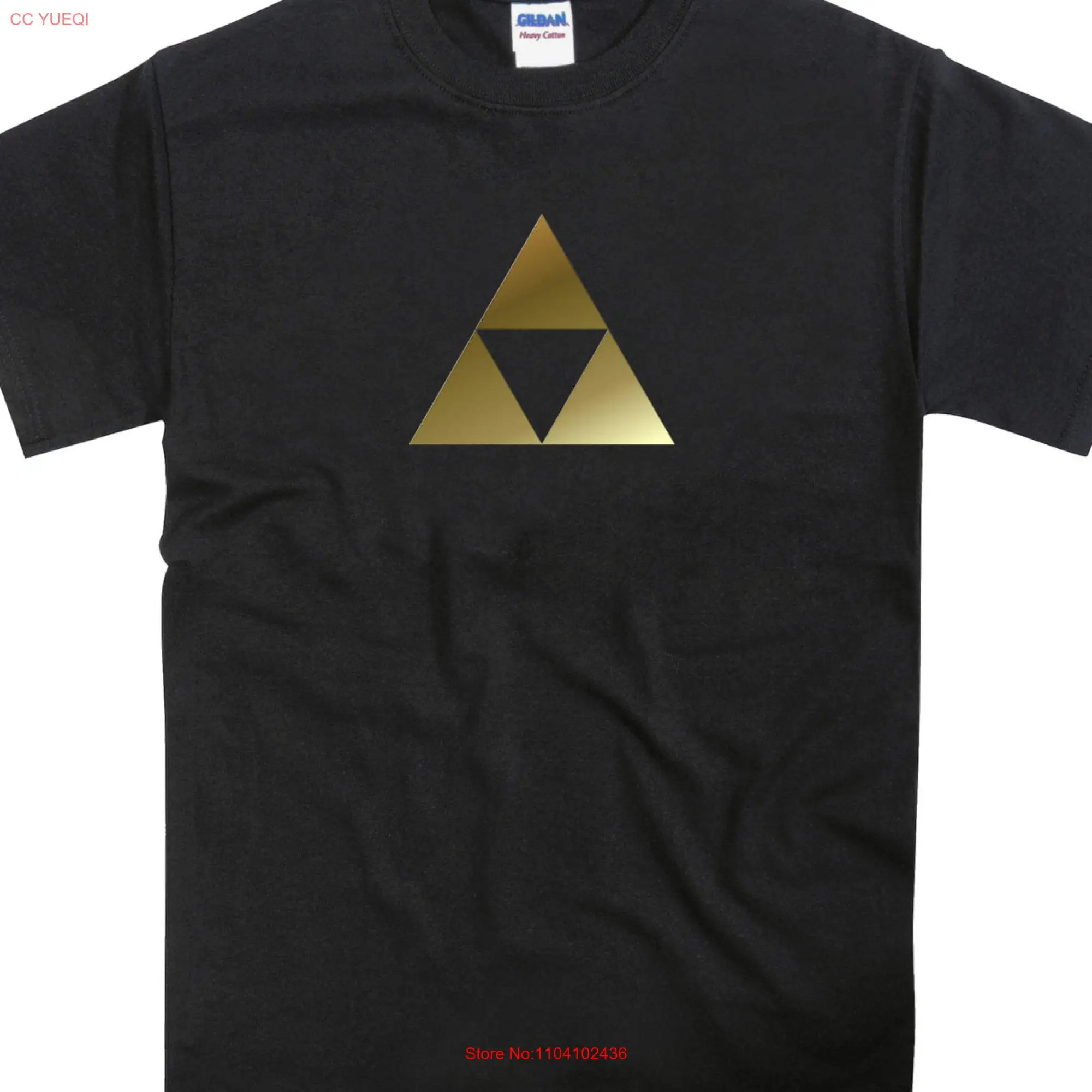 Gold Triangles Force T Shirt long or short sleeves