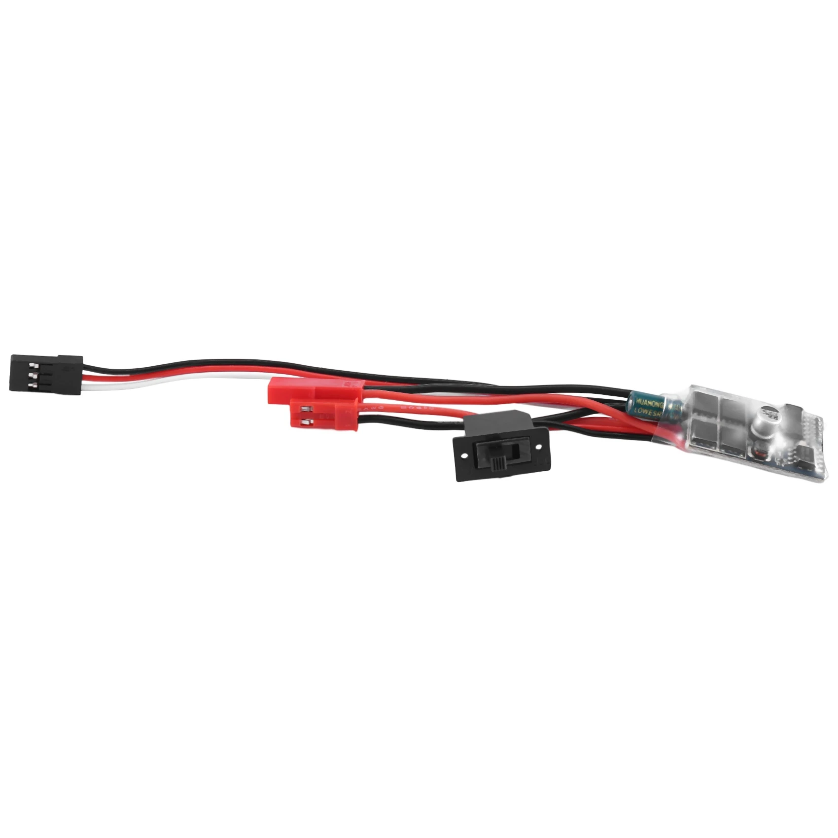 30A Brushed ESC Electric Speed Controller Brake Two Way Motor Speed Controller for 1/16 1/18 1/24 RC Car