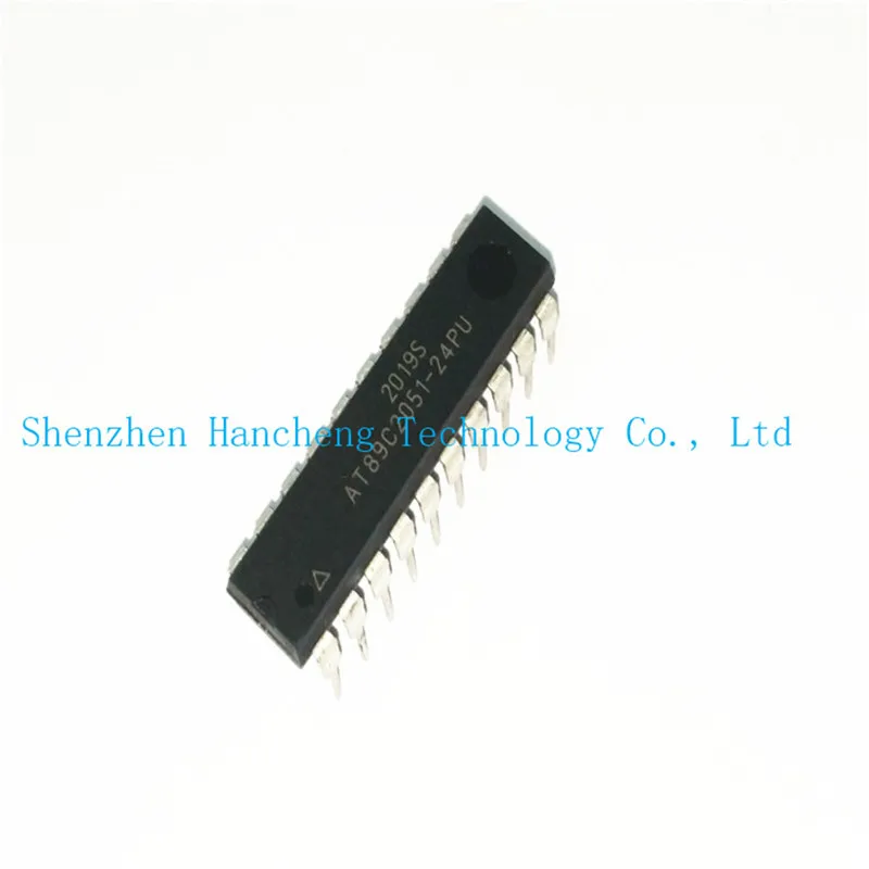 AT89C2051-24PU DIP20 Chip IC, novo, 5pcs a 50pcs