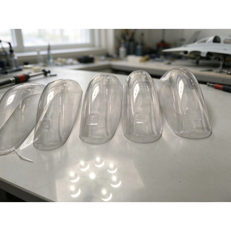 FPV Carrier Clear Canopy RC Plane Cockpit Cover Replacement for FMS Freewing FlyFans 80MM 90MM EDF Jet Upgrade Accessory Parts