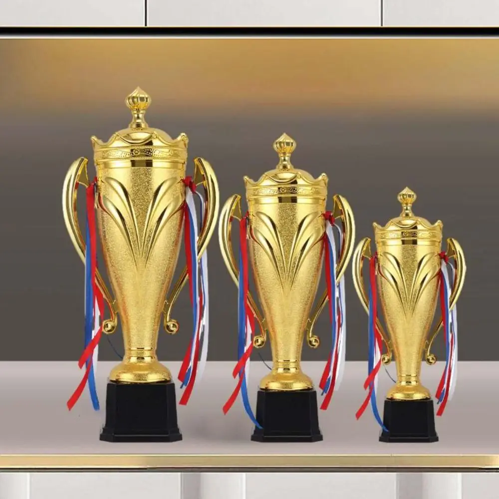 جوائز الكأس المعدنية النموذجية، تماثيل كرة القدم الذهبية، كأس الجائزة الصغيرة، مستلزمات مكافأة المدرسة، هدايا تذكارية حرفية