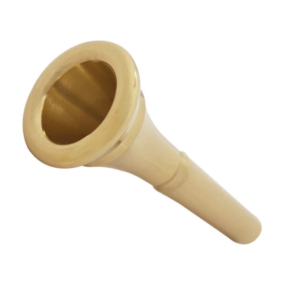 

Durable Pure Copper Horn Mouthpiece Smooth Wear-Resistant Lightweight Small Replacement For Music Instrument Beginners Band