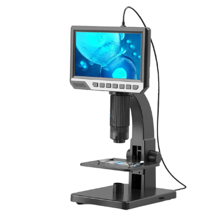 G2000 2000X Zoom Digital microscope with 7 inch HD LCD display electron microscope digital magnifier