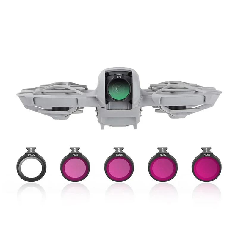 Camera Lens Filter For DJI Neo Camera Lens Filter Kit HD Optical Glass Camera Filter Drone Accessories