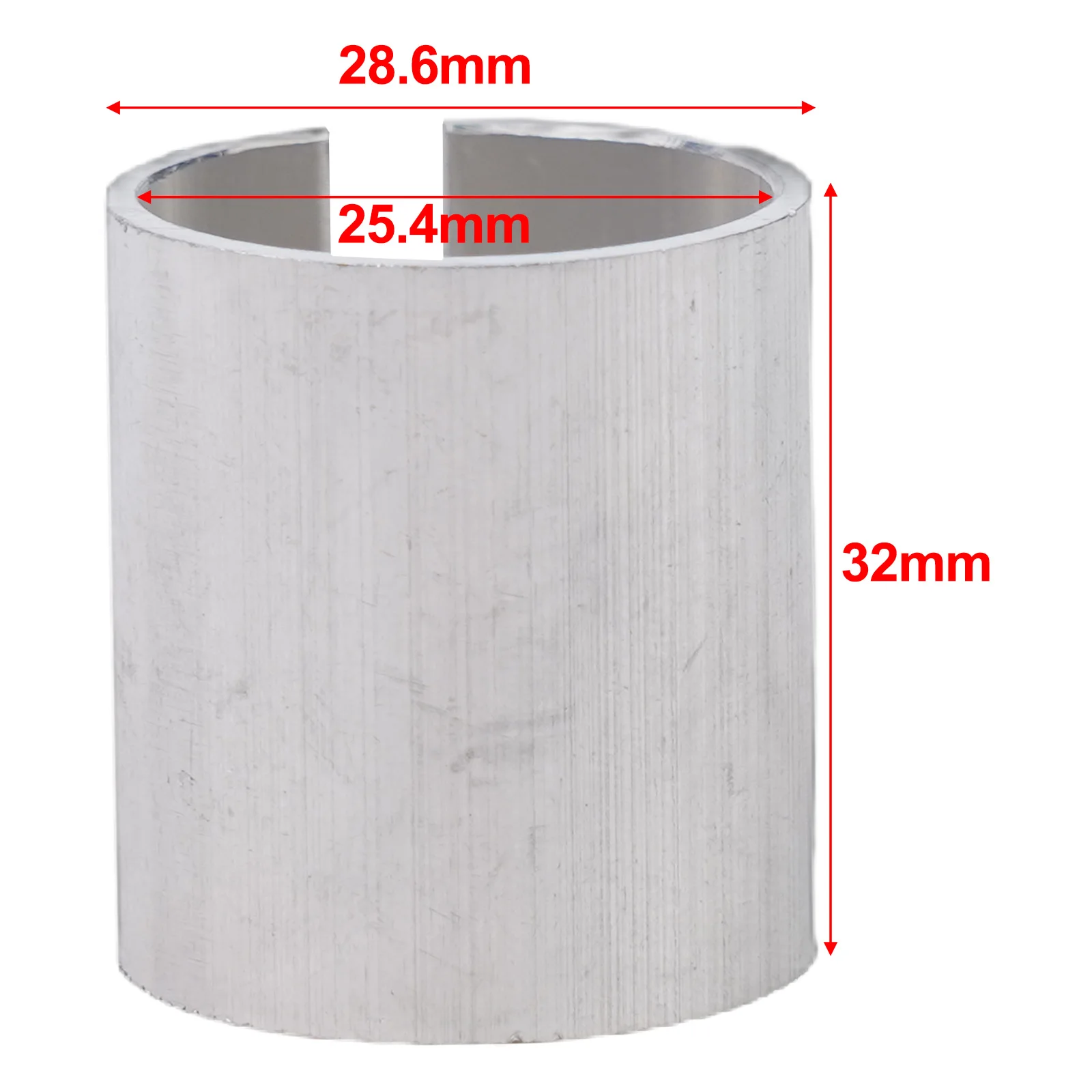 MTB Bike Stem Shim 1 In Steerer To 1 1/8 In Fork 28.6-25.4mm Stem Fork Adapter Gasket For-BMX Road Mountain Bicycle Cycling Part image 2