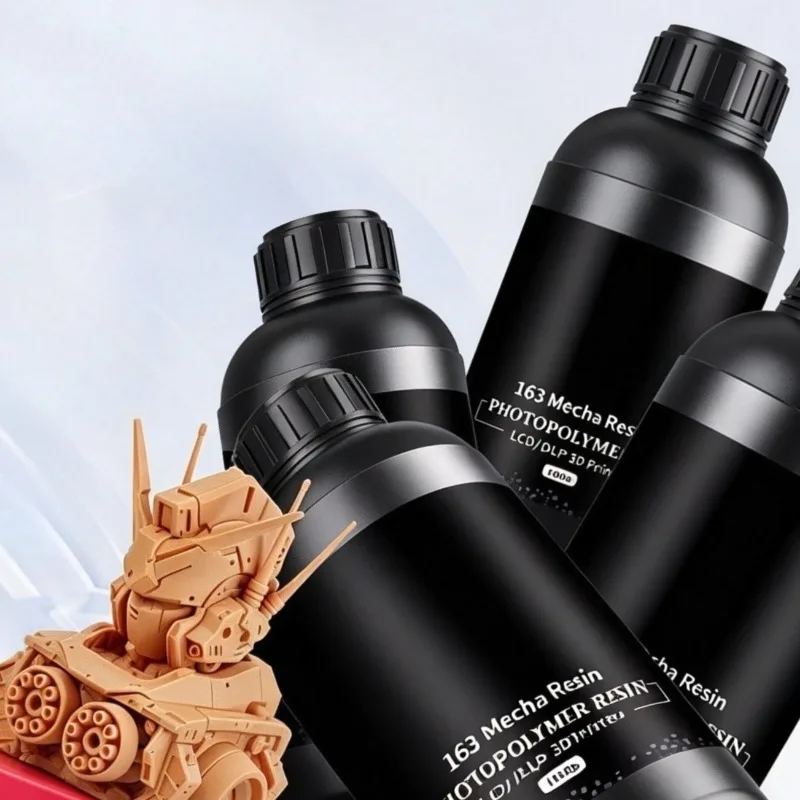 Mecha‑Oriented Photopolymer Resin for LCD 3D Printer 405nm Wavelength Raw Material for High‑Fit Assembly Model Printing