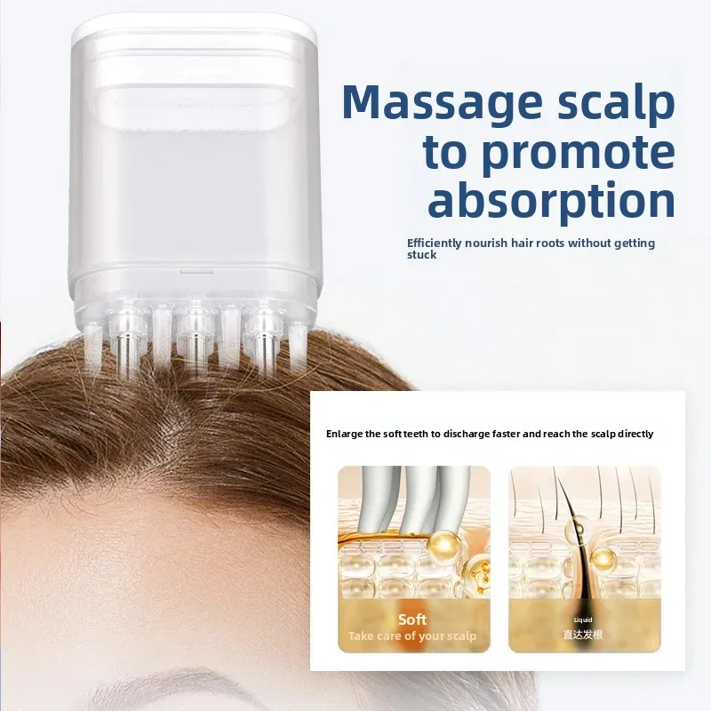 

Apply The 12mL Ball Evenly To The Liquid Guide Massage The Hair Growth Solution and Deliver The Artifact.