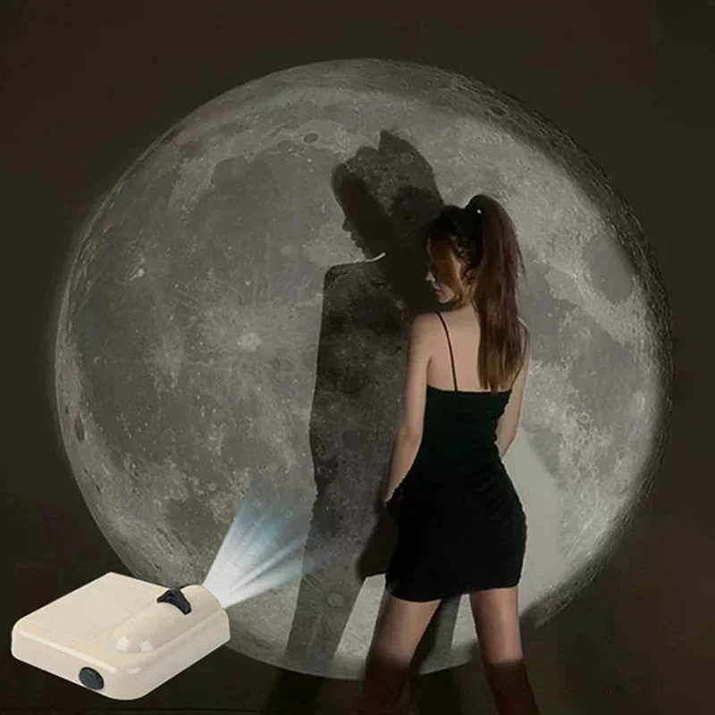 

Earth Moon Projection Lamp Star Projector Planet Projector Background Atmosphere Led Night Light For Kids Bedroom Wall Decor