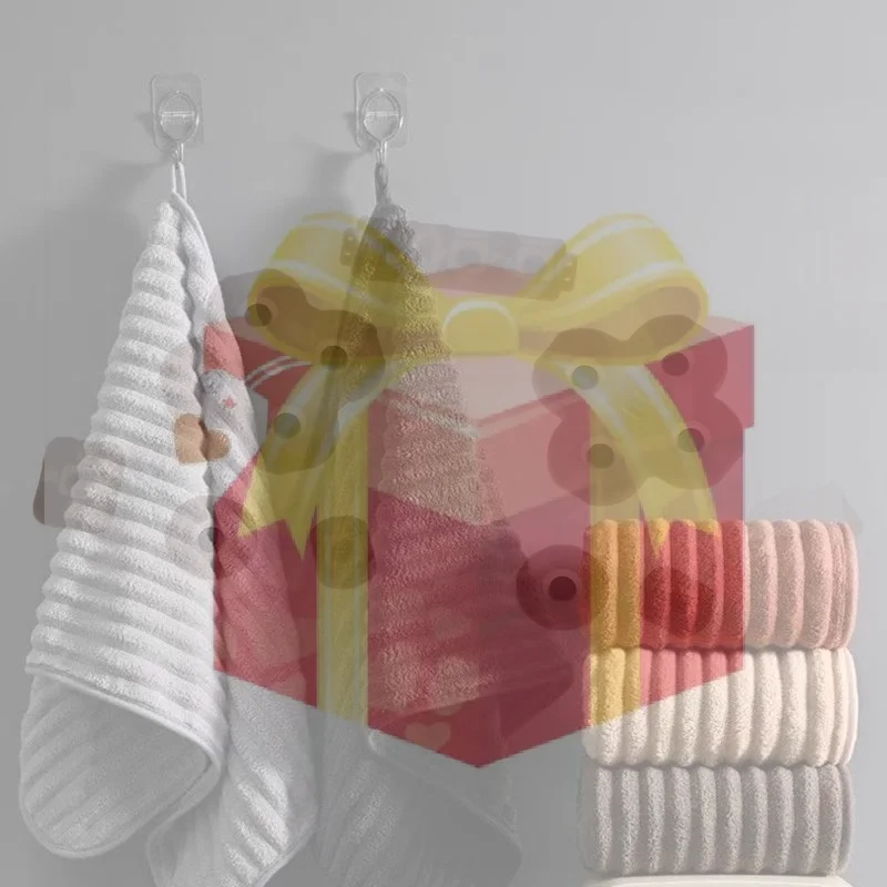 

【HG】Полотенце для рук из кораллового флиса, утолщенное, впитывающее, с петлей для подвешивания, прочное, мягкое, для мытья посуды на кухне