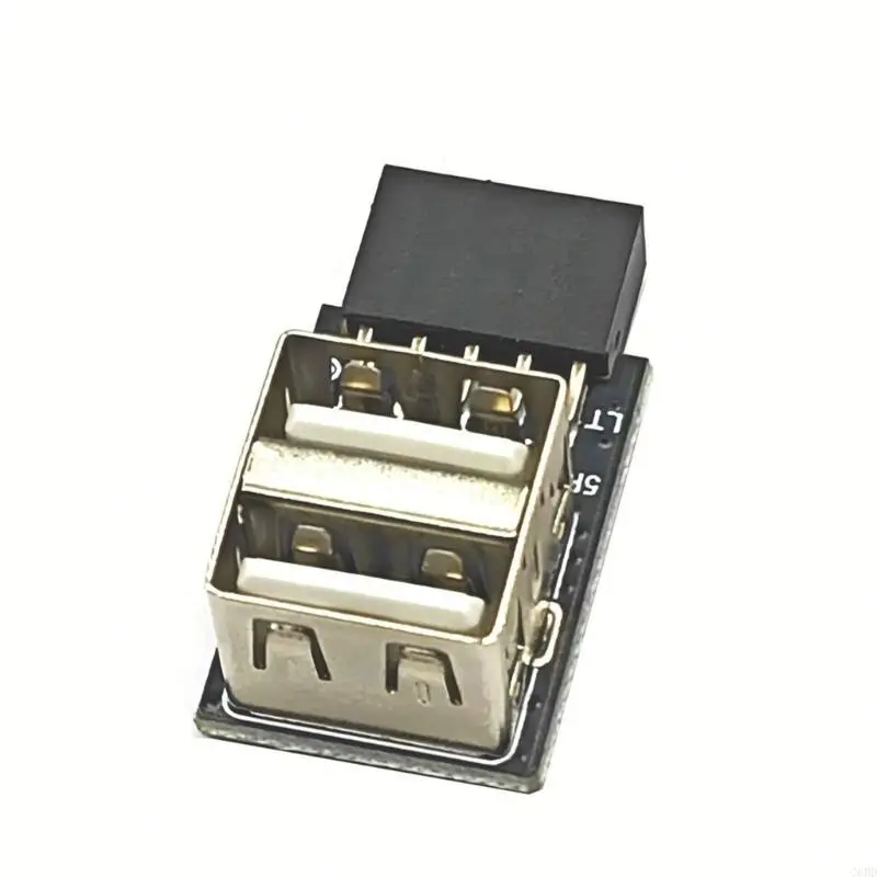 G6DD 9-контактный USB-конвертер USB 2.0 9-контактный женский двухслойный внутренний адаптер-ключ для настольного компьютера