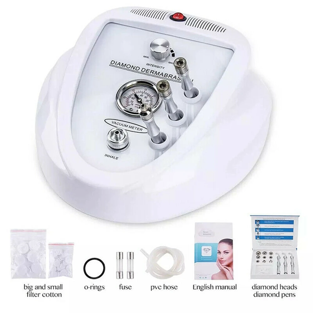 

Mini Portable Diamond Microdermabrasion Machine Suction Power Professional Dermabrasion Home Use Facial Skin Care Equipment