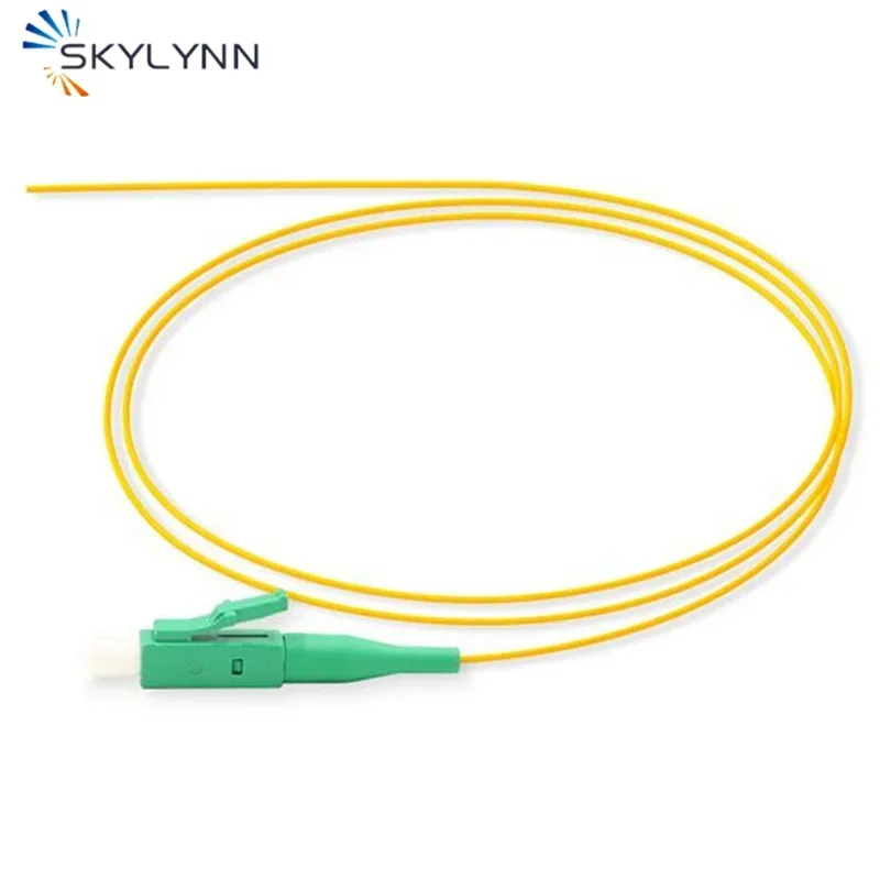 50PCS LC Pigtail 1.5M Single Mode G657A2 Multi Mode OM2/OM3/OM4/OM5 0.9mm LSZH Jacket Fiber Optic Pigtail Customizable