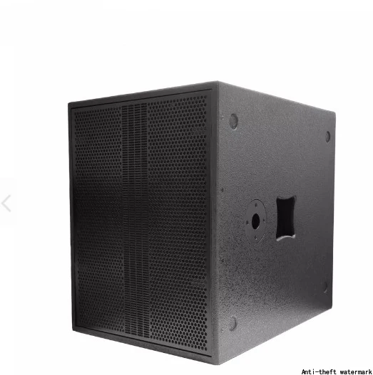 Hot-selling product in 2025: DASN WQ18DP 18-inch subwoofer, RMS 700W, professional audio active ferrite wood speaker.