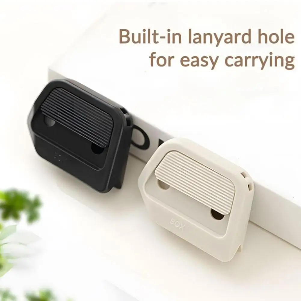 Hot Sale Portable Ceramic Box Cutter, Automatic Rebound Anti-Stick Package Opener, Safe Mini Unpacking Cutting Tool for Daily Us