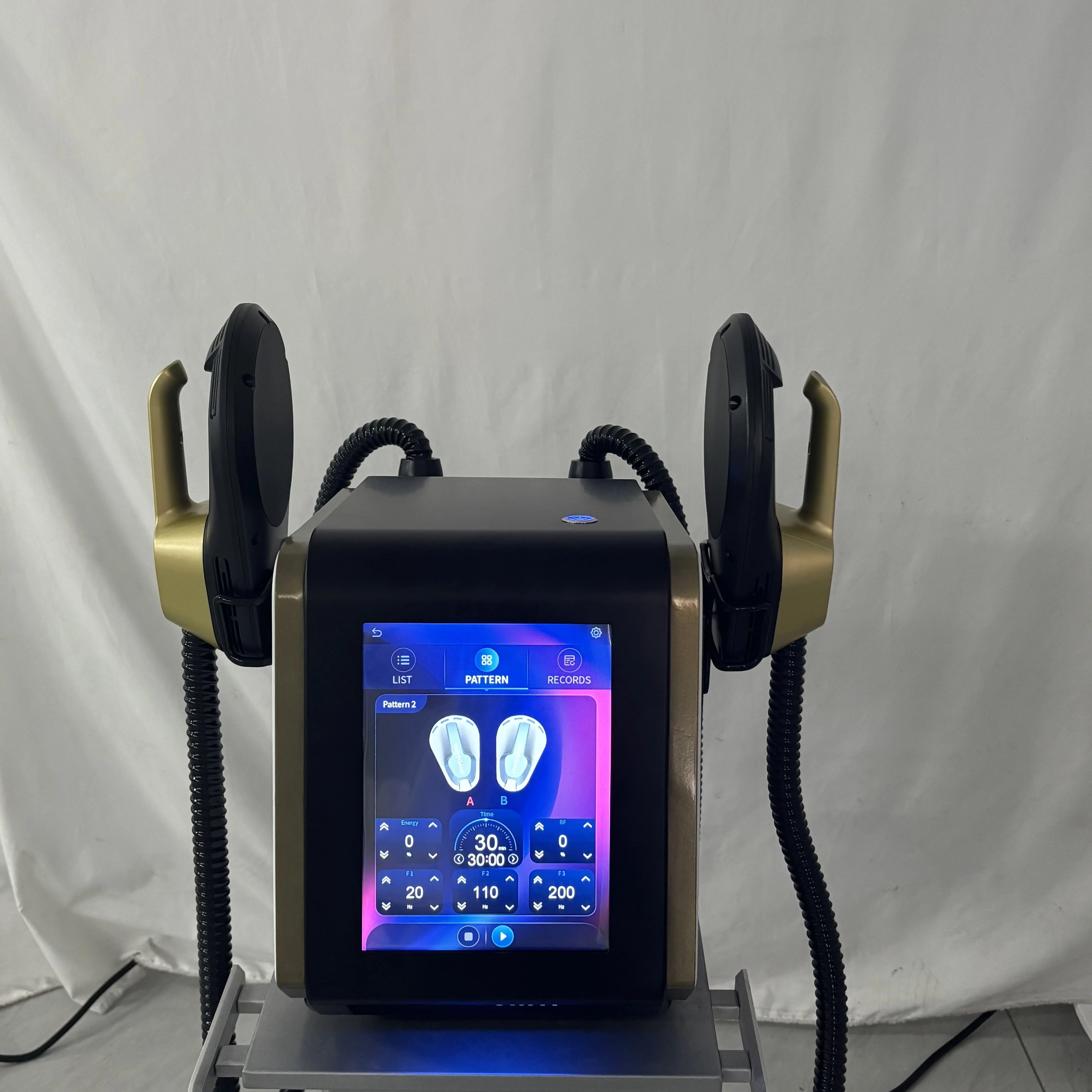 

EMS New Sculpt Machine RF MYOslim Body Sculpting Weight Loss Massager 15 Electromagnetic Fat Slimming Muscle Stimulation Device
