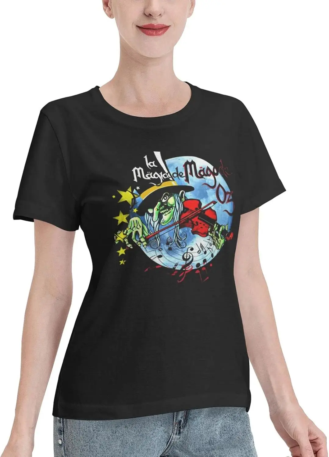 Mago Rock De Band Oz Shirt Dames Zomer Tops Katoen Korte Mouw Kleding Crewneck T-shirt