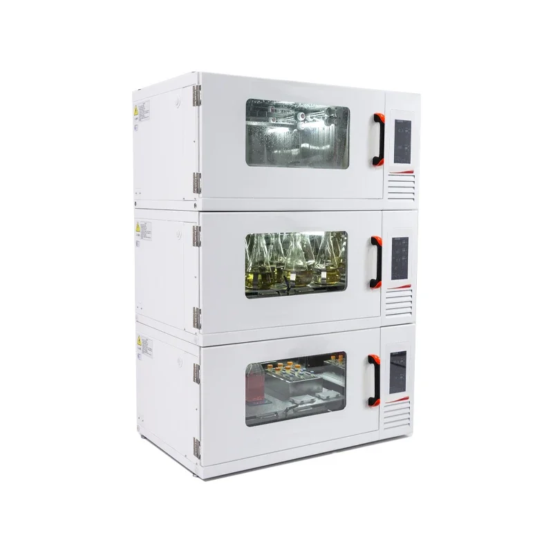 Laboratory Floor-Standing Incubator Shaker WIS1900 Incubator Shaker Stackable Three Units