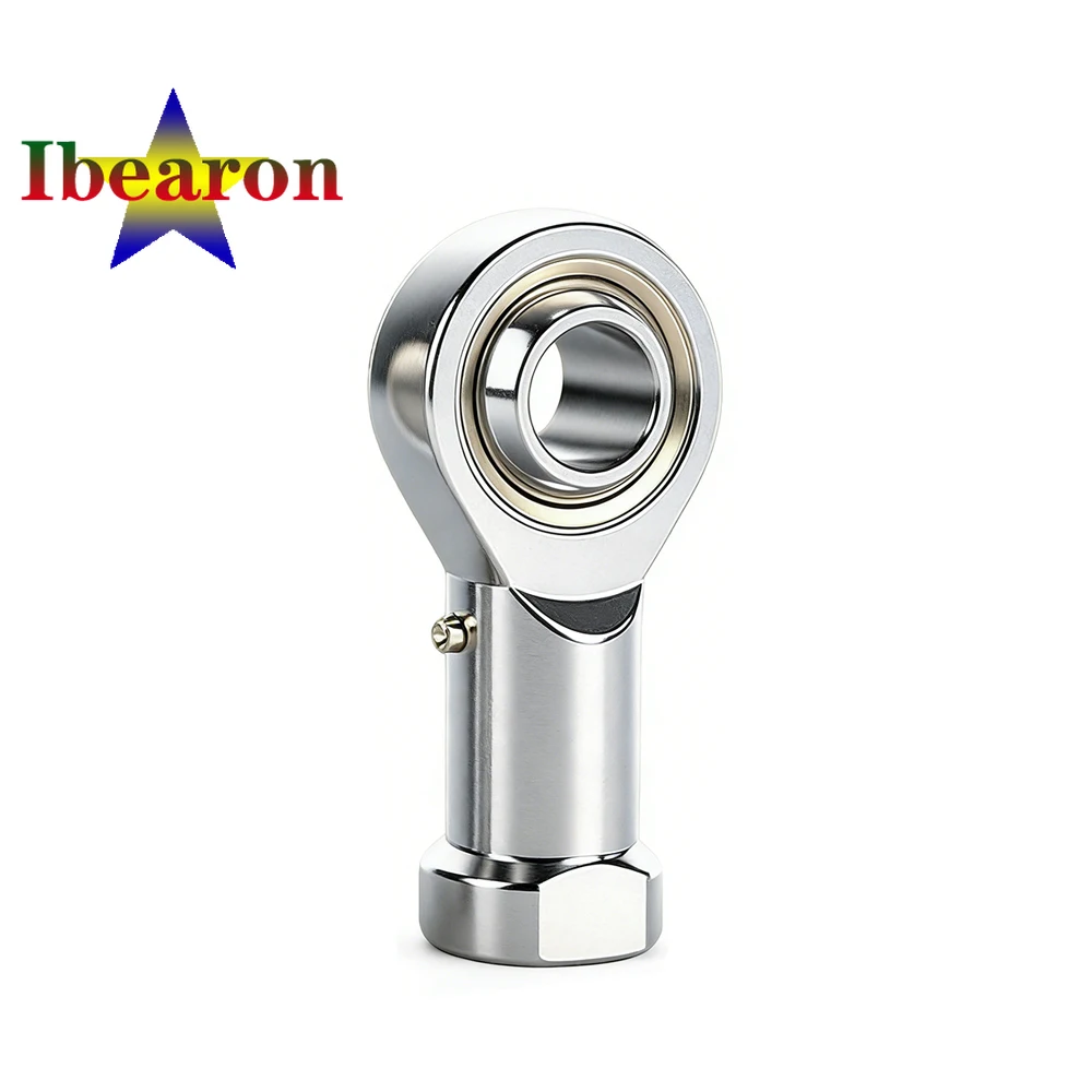 1PCS PHS20 PHSL20 Inlaid Liner Rod End Bearing With Female Thread Series Joint Bearing For Engineering Machinery
