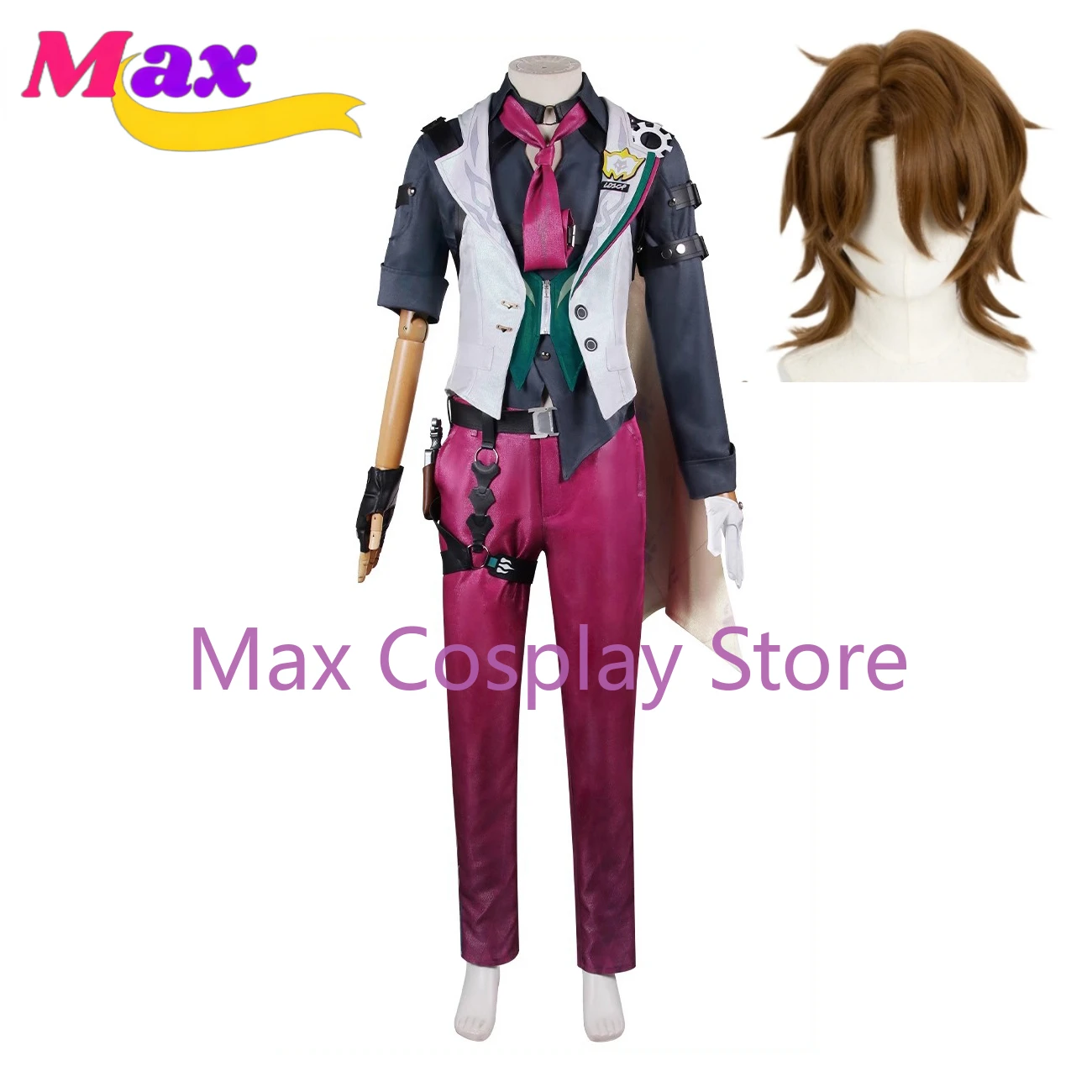 Max Cos Gallagher Cosplay Costume gioco Honkai Star Rail Cosplay Honkai donna uomo Cosplay Gallagher Costume taglia personalizzata