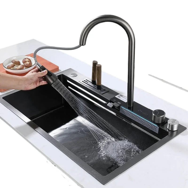 Special for Feiyu kitchen faucet, vegetable basin, sink, hydroelectric power generation, dishwasher, waterfall faucet