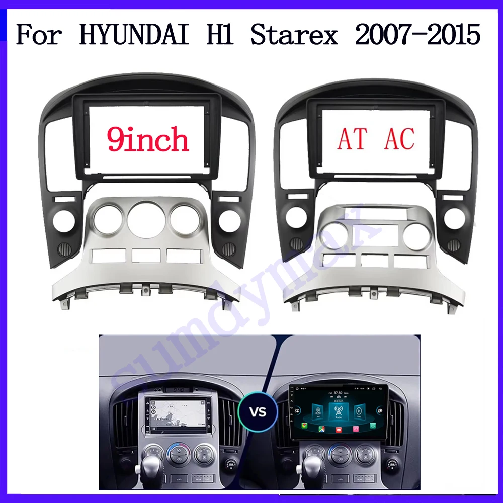 

9 "2din android автомобильное радио Fascias для 2007-2015 HYUNDAI STAREX H1 автомобильная панель приборной панели установка рамки gps mp5
