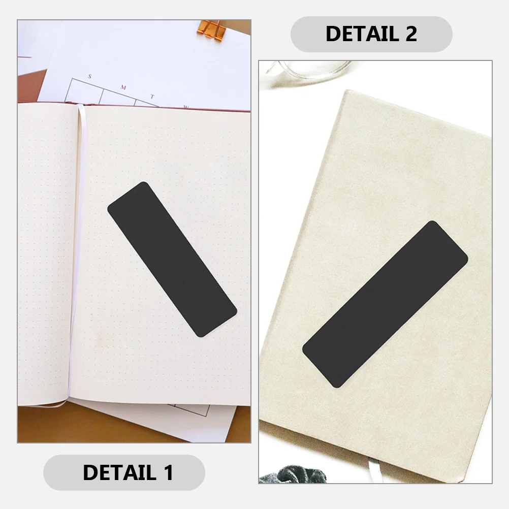 

100Pcs Bookmark Display Cards Vintage Accessories Storage Organizer Sleeve Bookmark Sleeves Set Book Lover's Gift Wrap