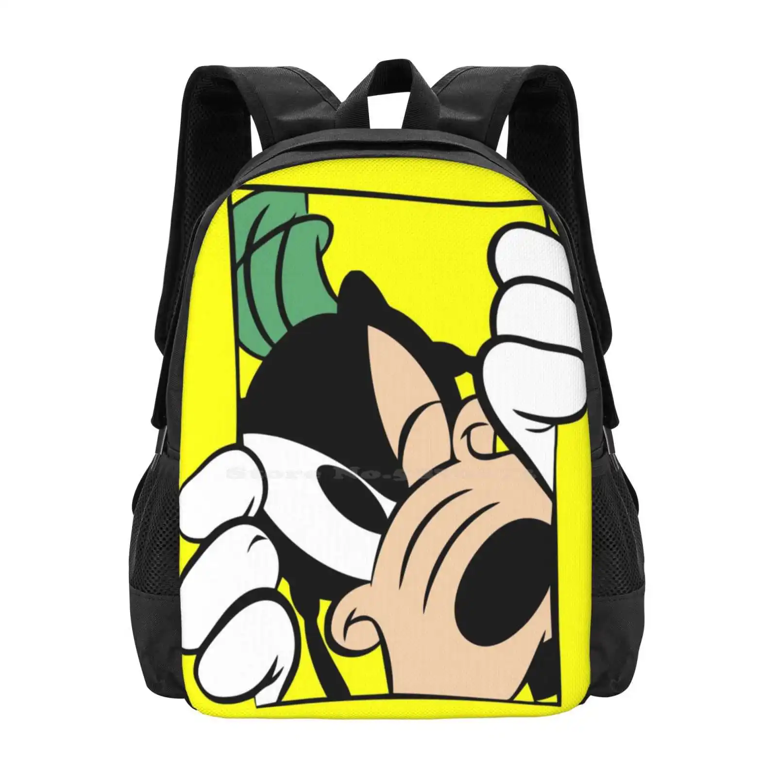 Shirt , Sticker , Mask , Mug , ... Backpacks For School Teenagers Girls Travel Bags Mouth I Love Dog Cartoon Fan Movie