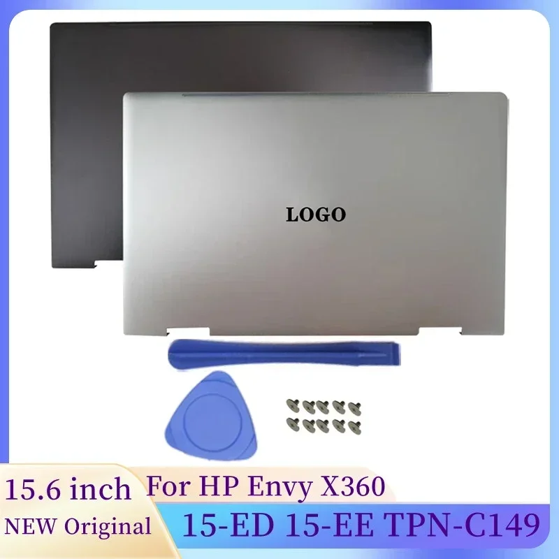 NEW Laptops Screen Case For HP ENVY X360 15-ED 15M-ED 15-EE 15M-EE Laptop Accessories Notebook LCD Back Cover Hinge Screws