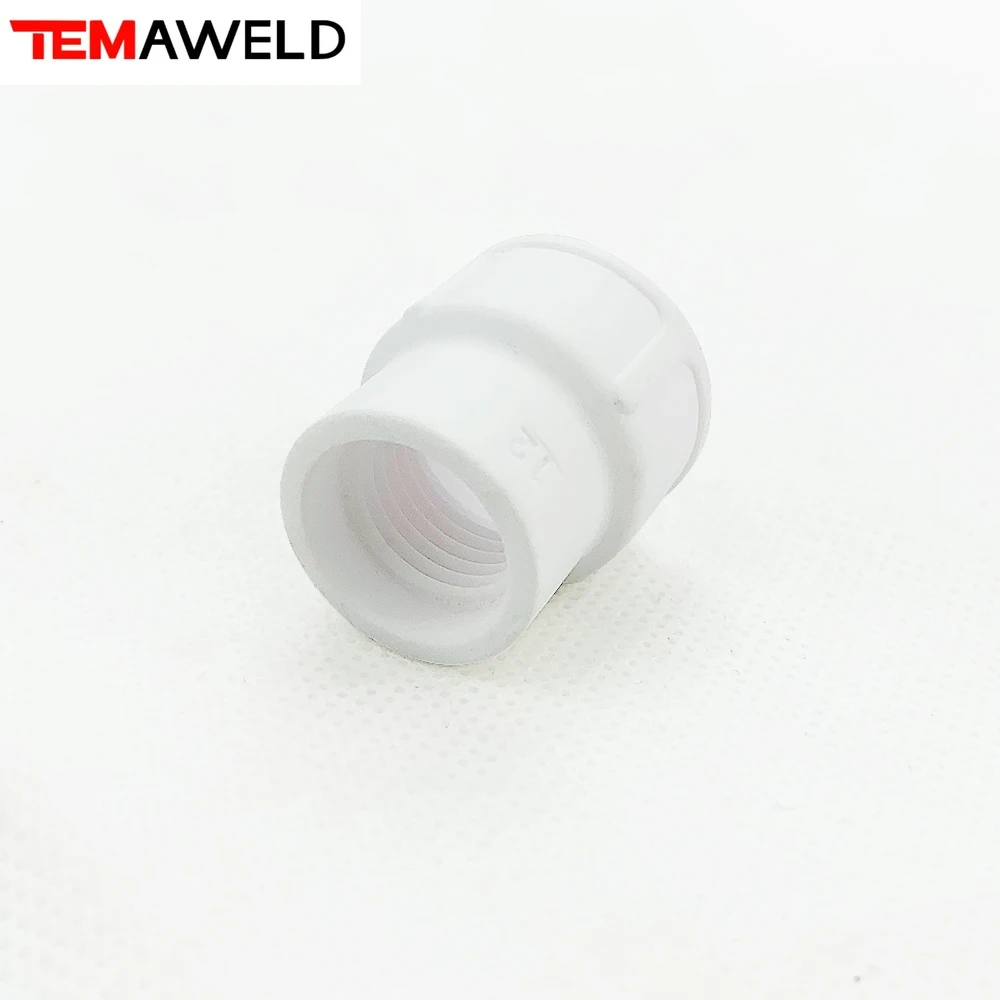 2Pcs  12# White Ceramic Nozzle Alumina Cup For WP9/20/17/18/26 Tig Welding Torch #10 Ceramic White TIG Welding Cup