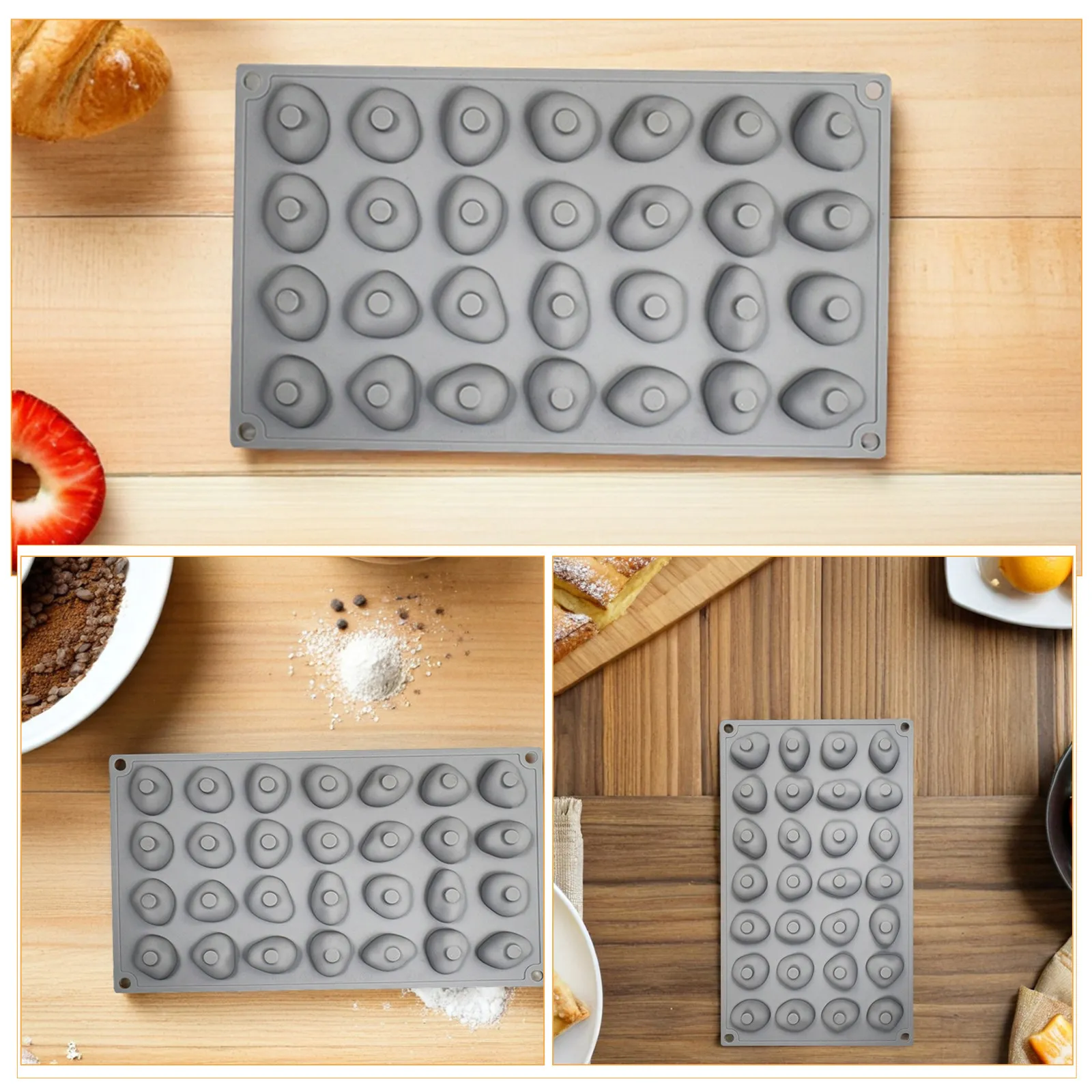 2 szt. silikonowych foremek do – Silicone Mold Tray recenzja i cena