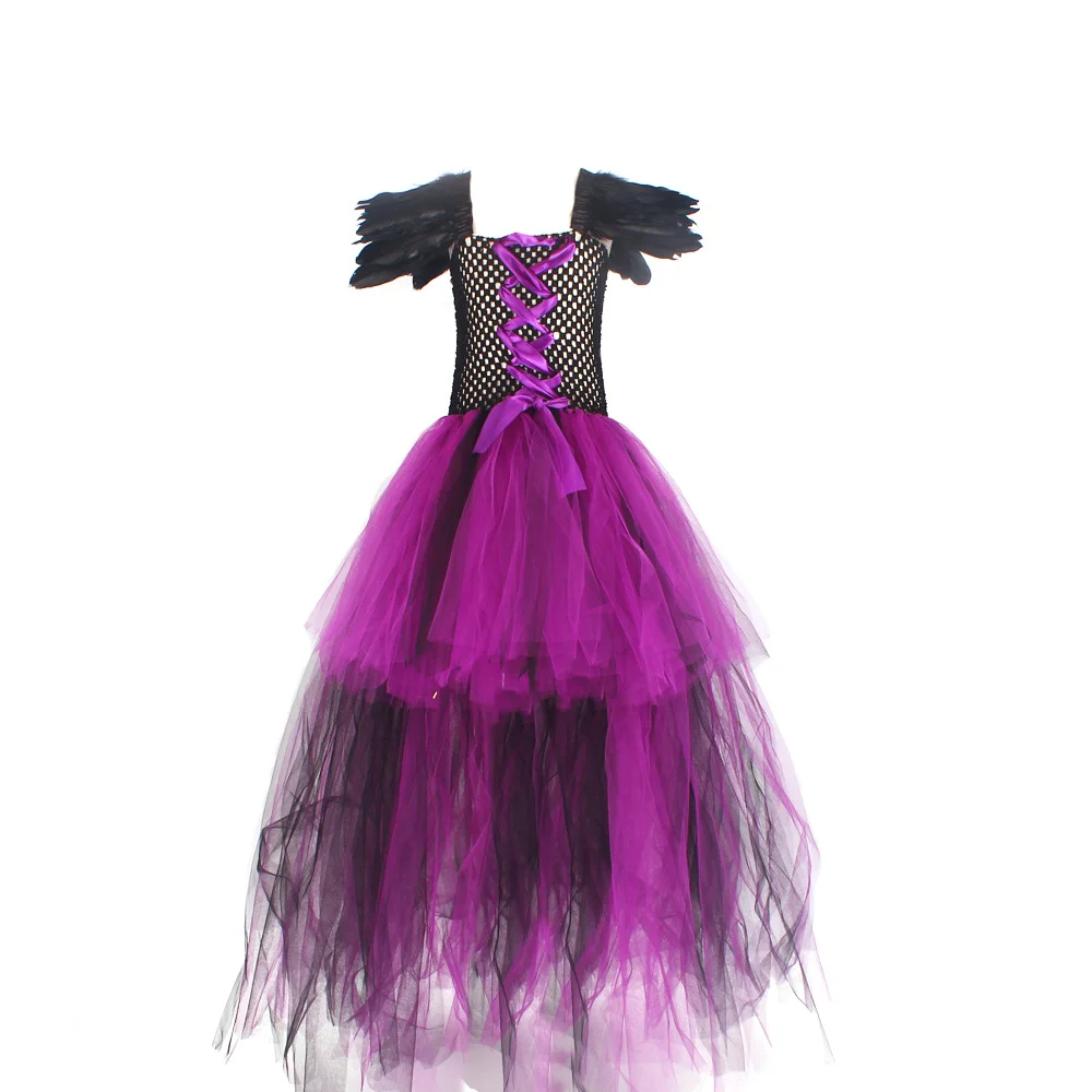 Hexen-Cosplay-Kostüm-Set für Mädchen, Kinder-Halloween-Partykleid, verschiedene Hexen-Outfits für Karneval und Rollenspiele – Detail 21