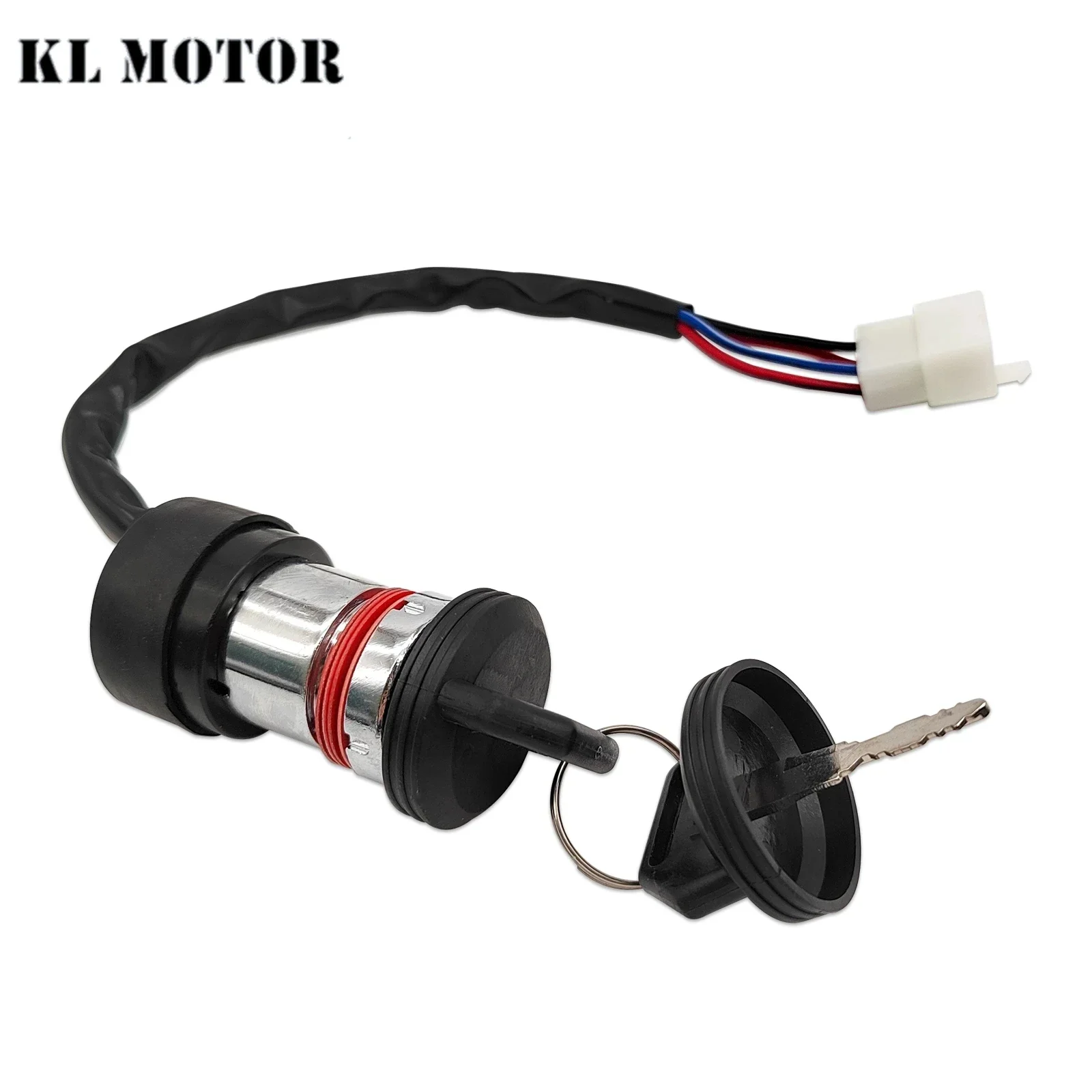 Ignition Key Switch Lock 4 Wires for Linhai LH 250 250cc 260 260cc 300 300cc 400 400cc ATV UTV Parts